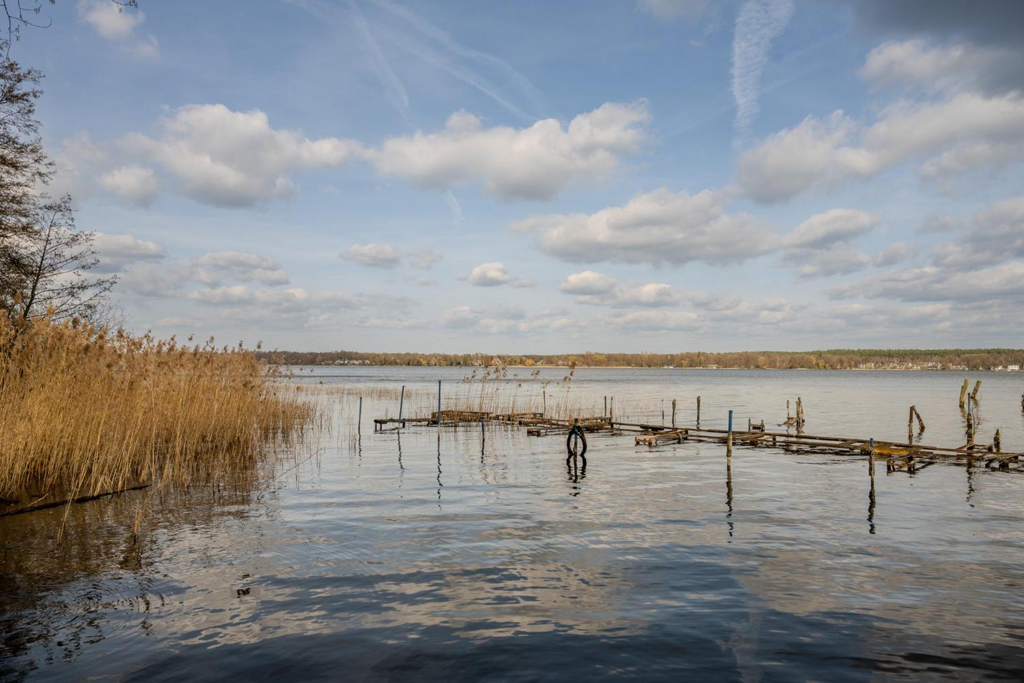 Marina Maisonette Seeblick mit Pool und Sauna Bad Saarow Exterior foto